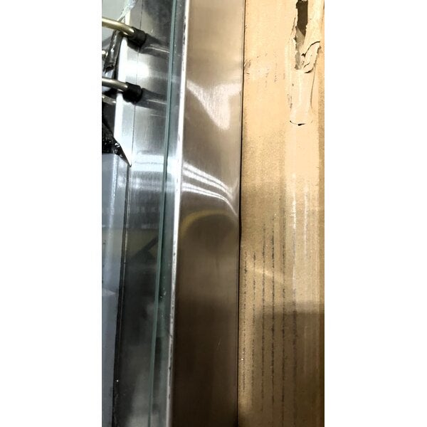 Scratch and Dent Hatco GRHD-3PD Stainless Steel Glo-Ray 45 1/2" Full Service Dual Shelf Merchandiser