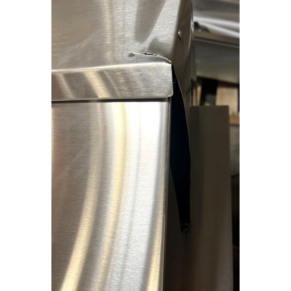 Scratch and Dent True TSSU-60-24M-B-ST-HC 60 3/8" 2 Door Mega Top Refrigerated Sandwich Prep Table