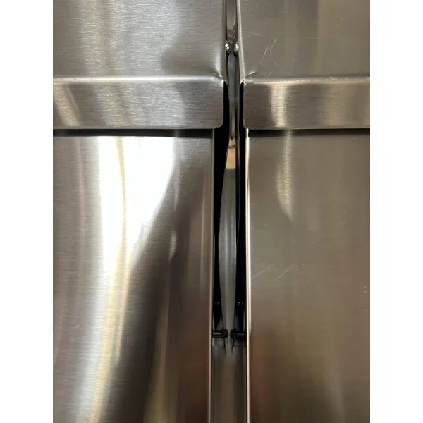 Scratch and Dent True TSSU-60-24M-B-ST-HC 60 3/8" 2 Door Mega Top Refrigerated Sandwich Prep Table