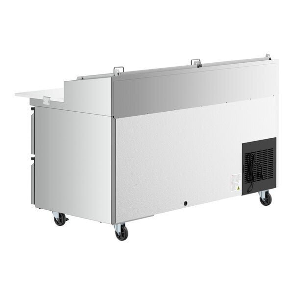 Scratch and Dent Avantco SSPPT-2C 68" 4 Drawer Refrigerated Pizza Prep Table