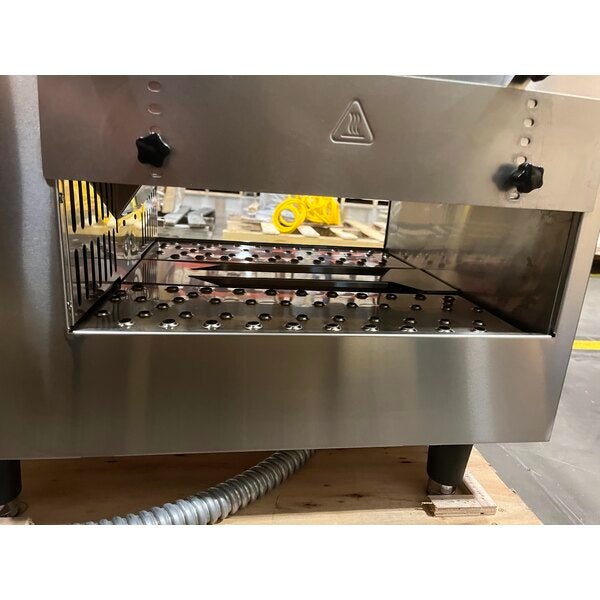 Scratch and Dent Cooking Performance Group ICOE-32-B Countertop Impinger Electric Conveyor Oven with 32" Belt - 208V, 1 Phase, 6700W