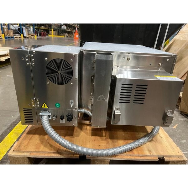 Scratch and Dent Cooking Performance Group ICOE-32-B Countertop Impinger Electric Conveyor Oven with 32" Belt - 208V, 1 Phase, 6700W