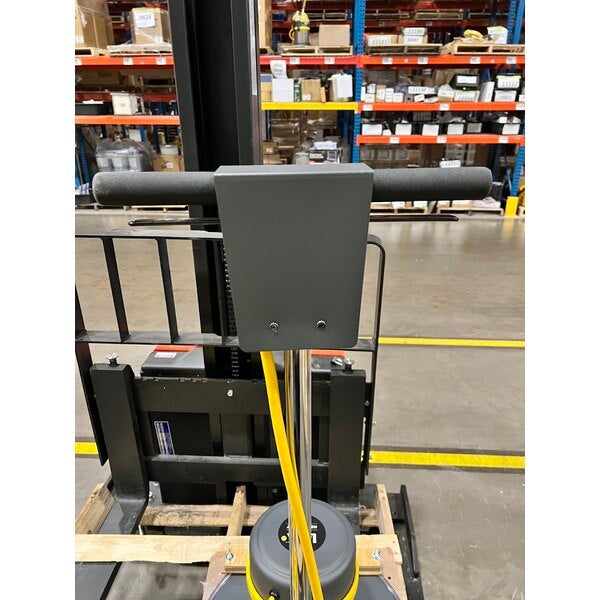 Scratch and Dent Lavex Pro 20" Heavy-Duty High Speed Dust-Control Burnisher with Floating Handle - 1500 RPM
