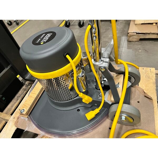 Scratch and Dent Lavex Pro 20" Heavy-Duty High Speed Dust-Control Burnisher with Floating Handle - 1500 RPM