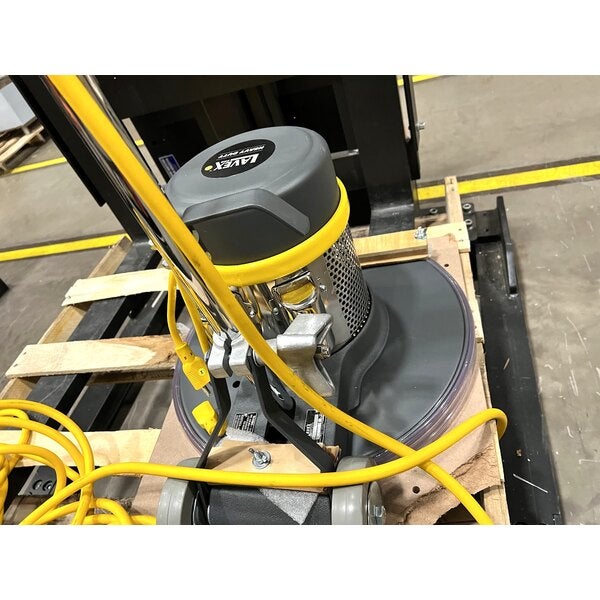 Scratch and Dent Lavex Pro 20" Heavy-Duty High Speed Dust-Control Burnisher with Floating Handle - 1500 RPM