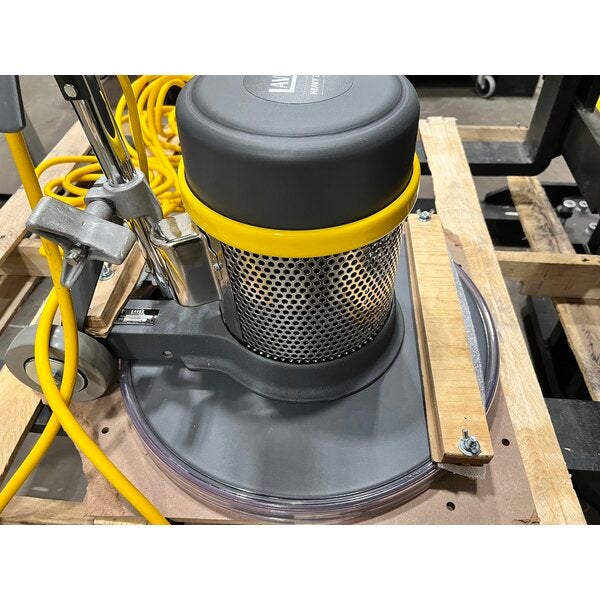 Scratch and Dent Lavex Pro 20" Heavy-Duty High Speed Dust-Control Burnisher with Floating Handle - 1500 RPM