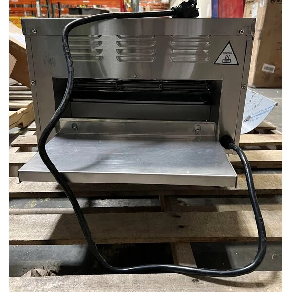 Scratch and Dent Avantco T3600B Commercial 14 1/2" Wide Conveyor Toaster with 3" Opening - 208V, 3600W, 1200 Slices per Hour