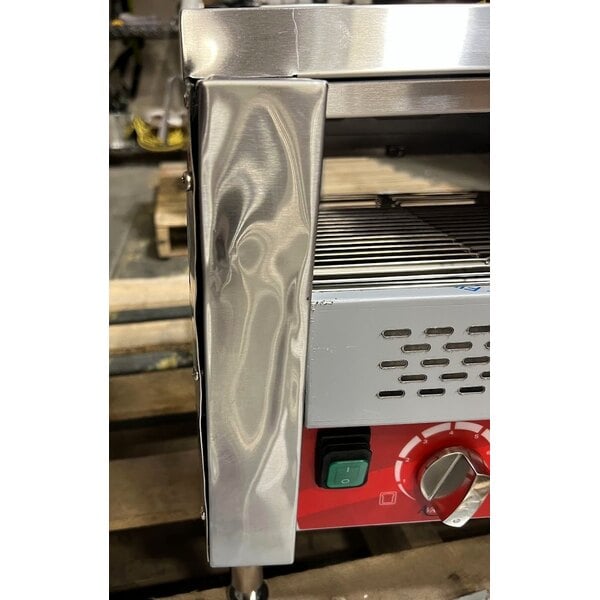 Scratch and Dent Avantco T3600B Commercial 14 1/2" Wide Conveyor Toaster with 3" Opening - 208V, 3600W, 1200 Slices per Hour