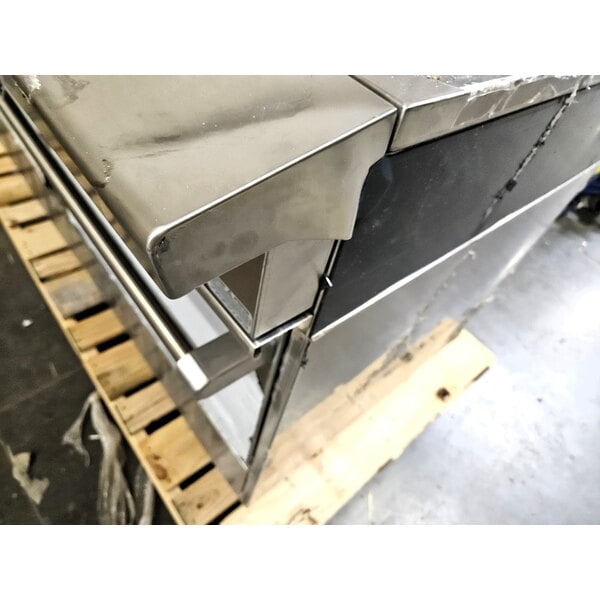 Scratch and Dent Garland SS684 Sentry Series 10 Sealed Burner Electric Restaurant Range with 2 Standard Ovens - 240V, 1 Phase, 33 kW