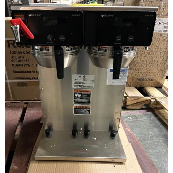 Scratch and Dent Bunn 38700.0013 Axiom APS Twin Airpot Coffee Brewer - 120/240V