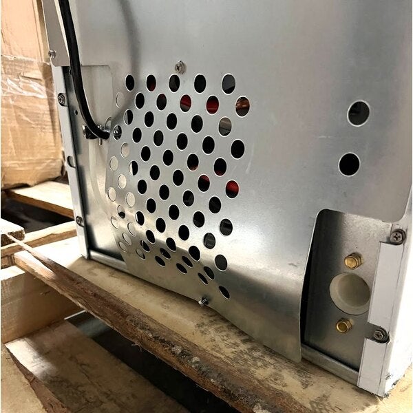 Scratch and Dent Scotsman UF0915AX-1 15" Air-Cooled Undercounter Flake Ice Machine with 36 lb. Bin