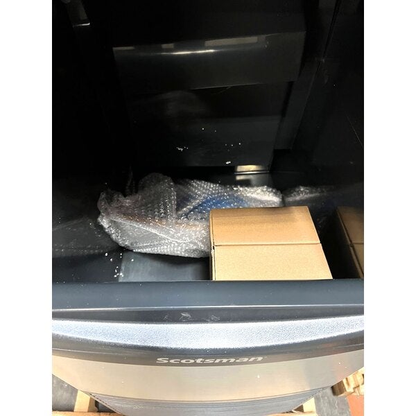 Scratch and Dent Scotsman UF0915AX-1 15" Air-Cooled Undercounter Flake Ice Machine with 36 lb. Bin