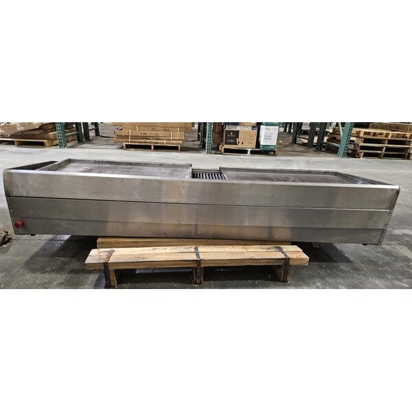 Scratch and Dent Cooking Performance Group CR-CPG-72-NL 72" Gas Radiant Charbroiler - 240,000 BTU