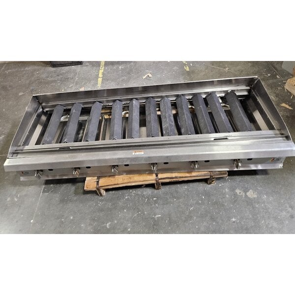 Scratch and Dent Cooking Performance Group CR-CPG-72-NL 72" Gas Radiant Charbroiler - 240,000 BTU