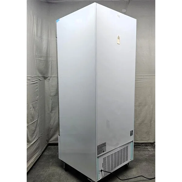 Scratch and Dent Avantco GDC-24F-HC 31" White Swing Glass Door Merchandiser Freezer with LED Lighting