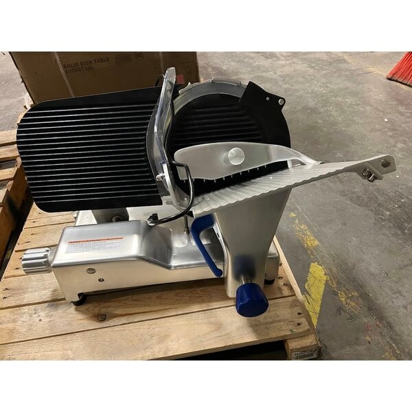 Scratch and Dent Vollrath 40952 12" Heavy Duty Meat Slicer with Safe Blade Removal System - 1/2 hp