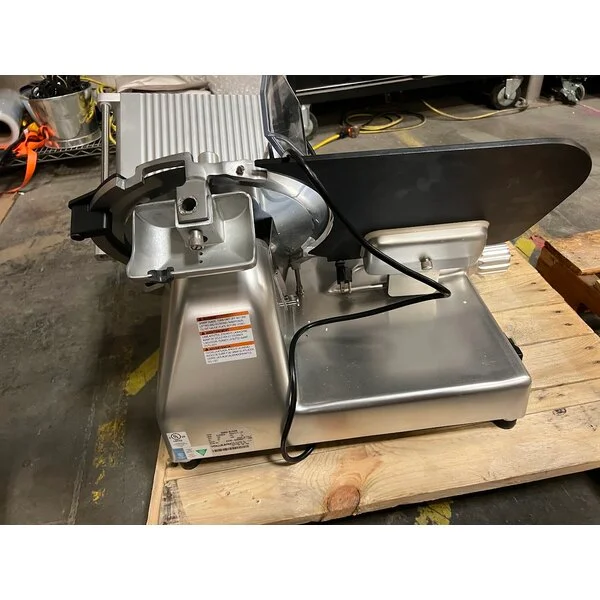Scratch and Dent Vollrath 40952 12" Heavy Duty Meat Slicer with Safe Blade Removal System - 1/2 hp