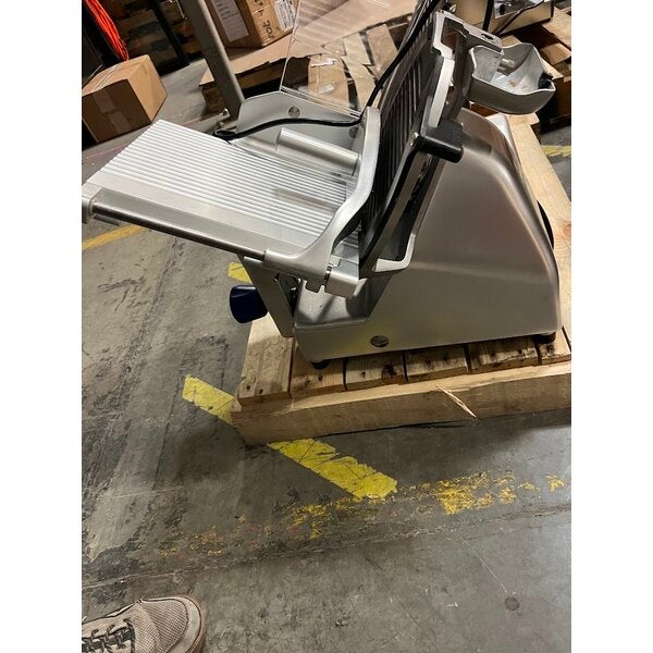 Scratch and Dent Vollrath 40952 12" Heavy Duty Meat Slicer with Safe Blade Removal System - 1/2 hp