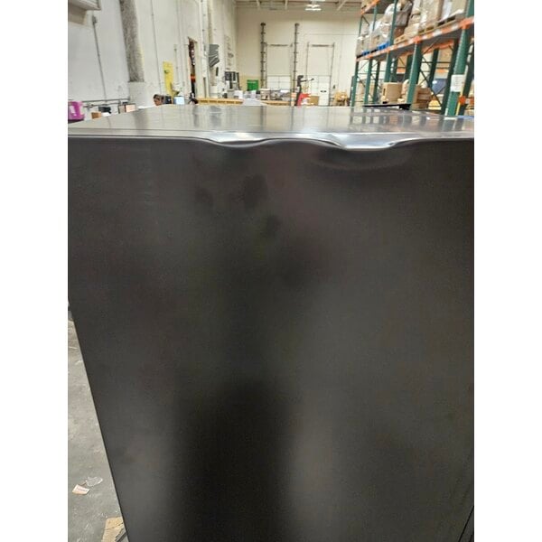 Scratch and Dent True GDM-12-HC~TSL01 24 7/8" Black Refrigerated Glass Door Merchandiser with LED Lighting