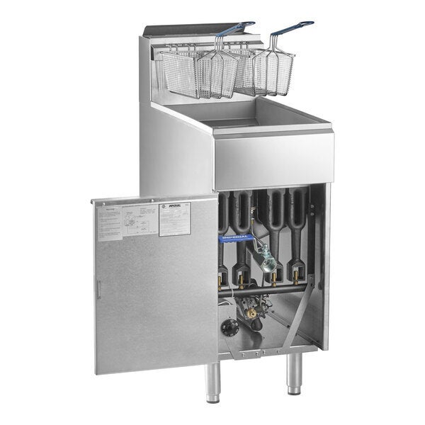 Scratch and Dent Imperial Range IFS-40LP Liquid Propane 40 lb.Tube Fired Fryer - 105,000 BTU