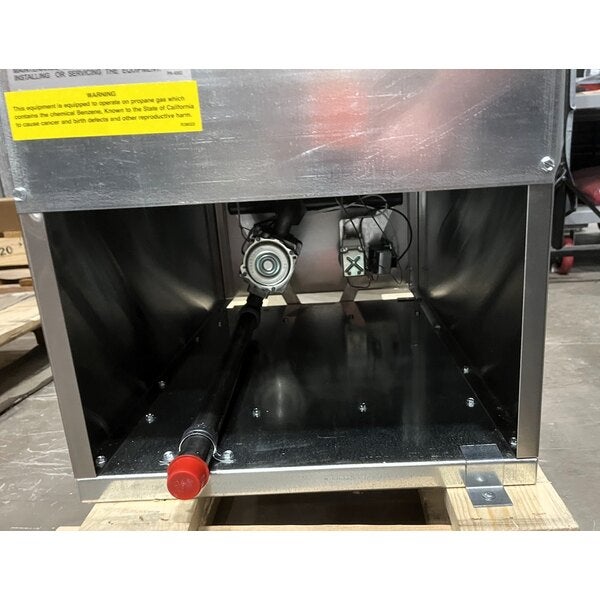 Scratch and Dent Imperial Range IFS-40LP Liquid Propane 40 lb.Tube Fired Fryer - 105,000 BTU