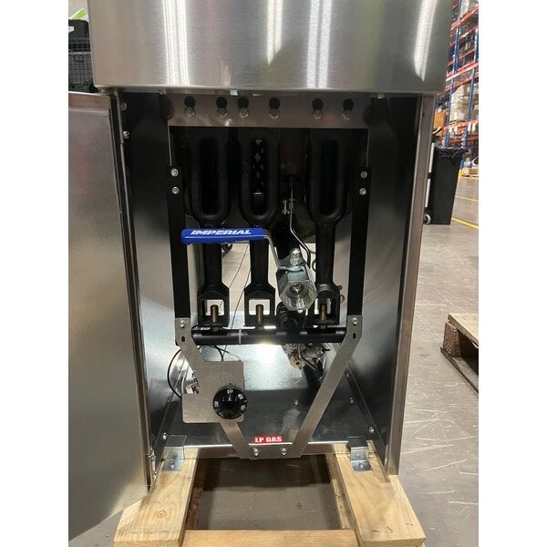 Scratch and Dent Imperial Range IFS-40LP Liquid Propane 40 lb.Tube Fired Fryer - 105,000 BTU