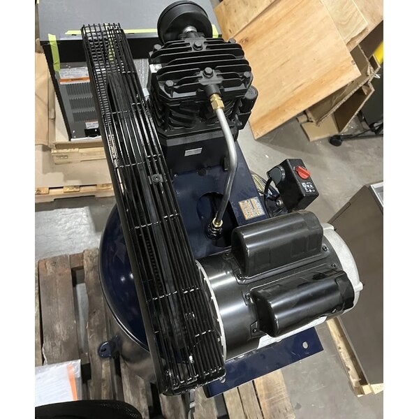 Scratch and Dent Campbell Hausfeld 60 Gallon 1-Stage Vertical Cast Iron Air Compressor VT6195 - 3 1/5 hp, 240V
