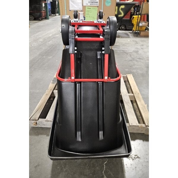 Scratch and Dent Rubbermaid® FG130600BLA BRUTE Black 0.5 Cubic Yard Tilt Truck / Trash Cart (1400 lb.)