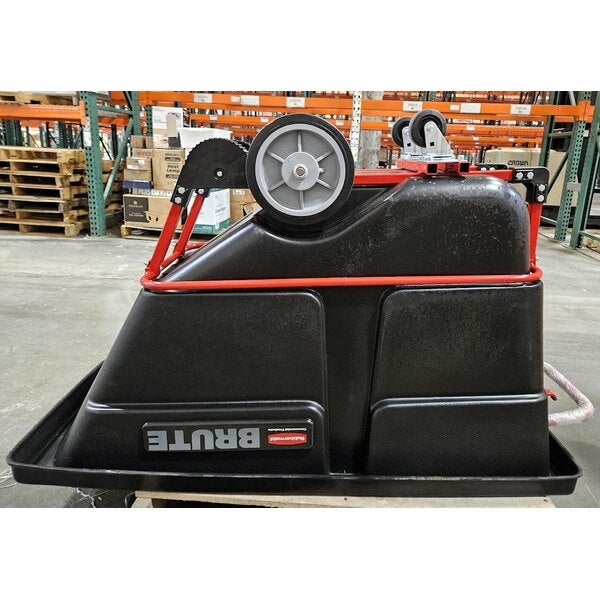 Scratch and Dent Rubbermaid® FG130600BLA BRUTE Black 0.5 Cubic Yard Tilt Truck / Trash Cart (1400 lb.)