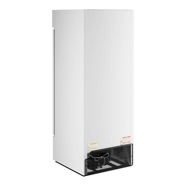Scratch and Dent True GDM-26-HC~TSL01 30" White Refrigerated Glass Door Merchandiser with LED Lighting