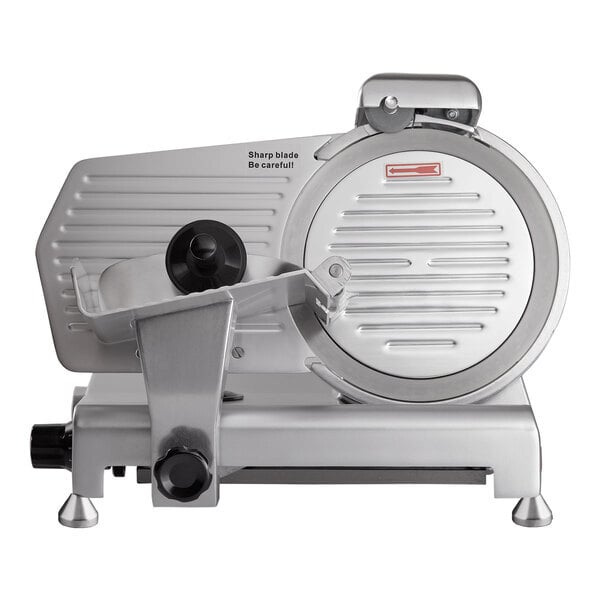 Scratch and Dent Avantco SL310 10" Manual Gravity Feed Meat Slicer - 1/4 hp