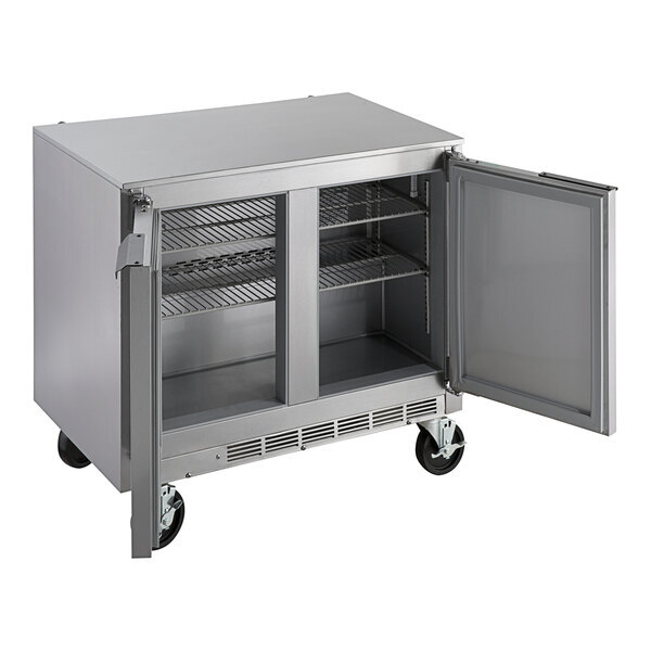 Scratch and Dent Beverage-Air UCR34HC 34" Shallow Depth Low Profile Undercounter Refrigerator
