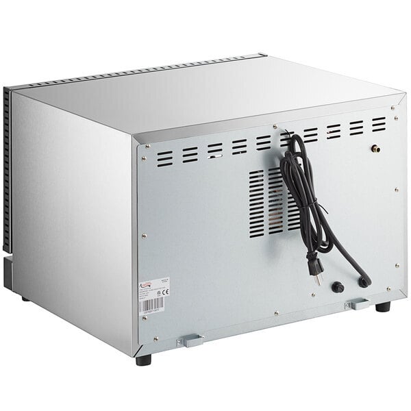 Scratch and Dent Avantco CO-16 Half Size Countertop Convection Oven, 1.5 Cu. Ft. - 120V, 1600W