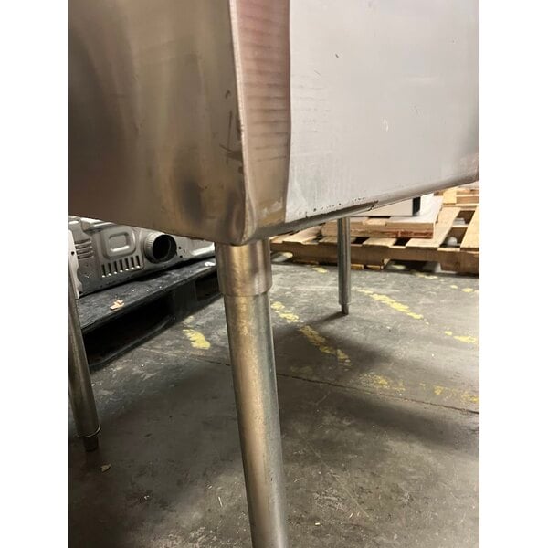 Scratch and Dent Regency 36" x 24" x 13" Utility Sink for (1) 8" Center Faucet