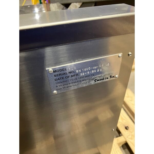 Scratch and Dent SmokinTex 1500-C Pro Series Commercial Electric Smoker - 120V, 1400W