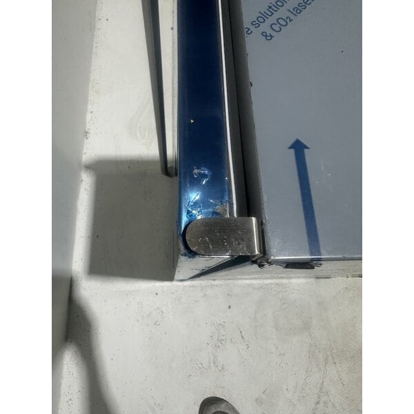 Scratch and Dent Hoshizaki AM-50BAK 14 7/8" Air Cooled Undercounter Top Hat Cube Ice Machine with 27 lb. Bin - 54 lb.