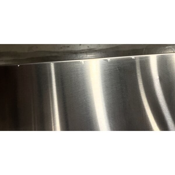 Scratch and Dent Regency 30" x 72" 16 Gauge Stainless Steel Equipment Stand with Galvanized Undershelf and Casters