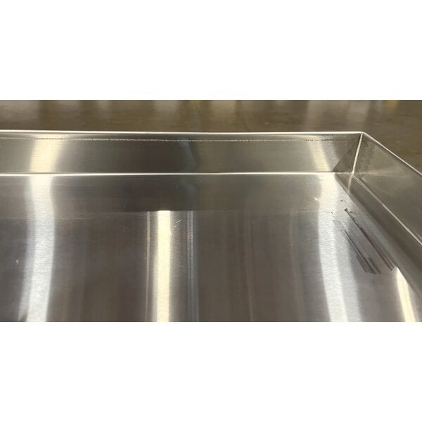 Scratch and Dent Regency 30" x 72" 16 Gauge Stainless Steel Equipment Stand with Galvanized Undershelf and Casters