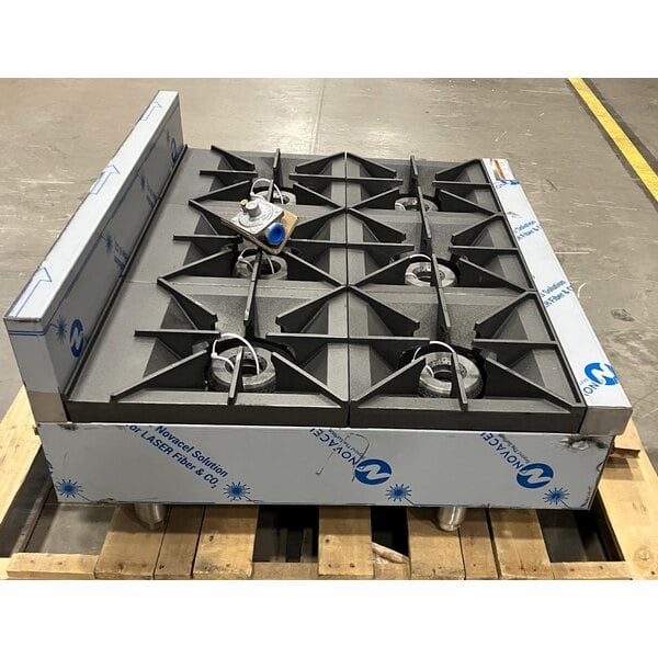 Scratch and Dent Wolf by Vulcan AHP636-NAT Achiever Natural Gas 36" 6 Burner Countertop Range - 180,000 BTU
