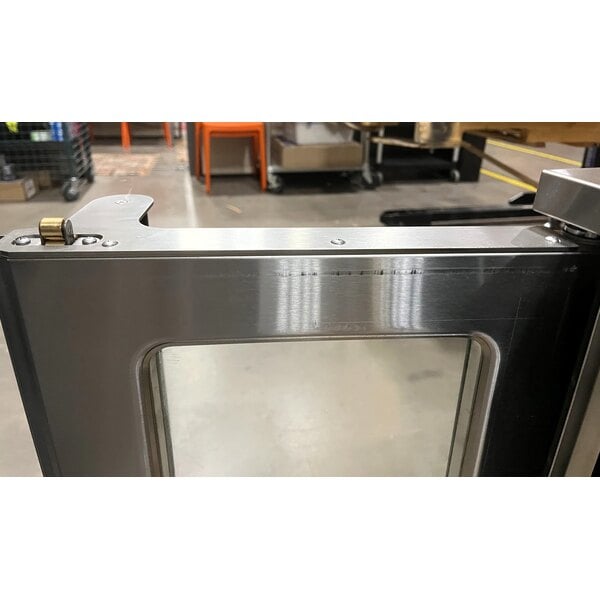 Scratch and Dent Cooking Performance Group FEC-100-B Single Deck Standard Depth Full Size Electric Convection Oven - 208V, 1 Phase, 11 kW