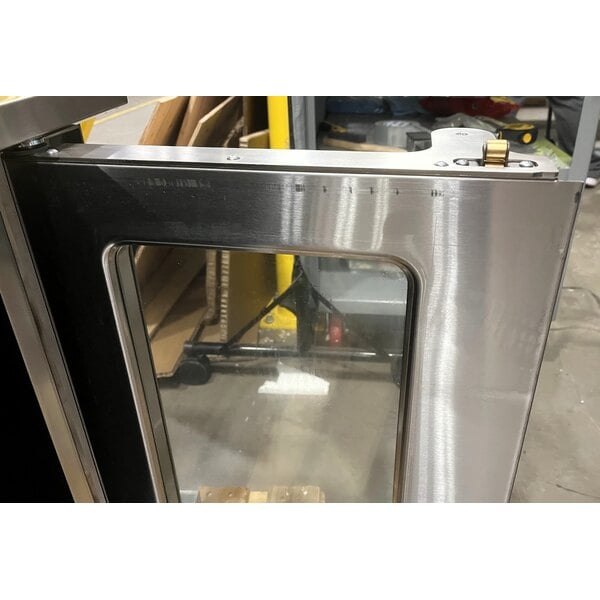 Scratch and Dent Cooking Performance Group FEC-100-B Single Deck Standard Depth Full Size Electric Convection Oven - 208V, 1 Phase, 11 kW