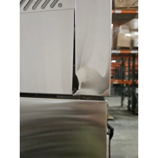 Scratch and Dent Avantco Z2-F4-KWMS 54" VersaHub WiFi-Enabled Solid Half Door Stainless Steel Reach-In Freezer