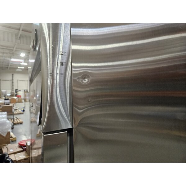 Scratch and Dent Avantco Z2-F4-KWMS 54" VersaHub WiFi-Enabled Solid Half Door Stainless Steel Reach-In Freezer