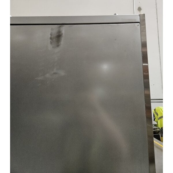 Scratch and Dent Avantco Z2-F4-KWMS 54" VersaHub WiFi-Enabled Solid Half Door Stainless Steel Reach-In Freezer