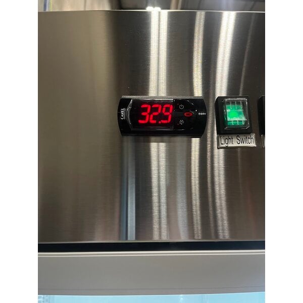 Scratch and Dent Avantco A-49R-G-HC 54" Glass Door Reach-In Refrigerator