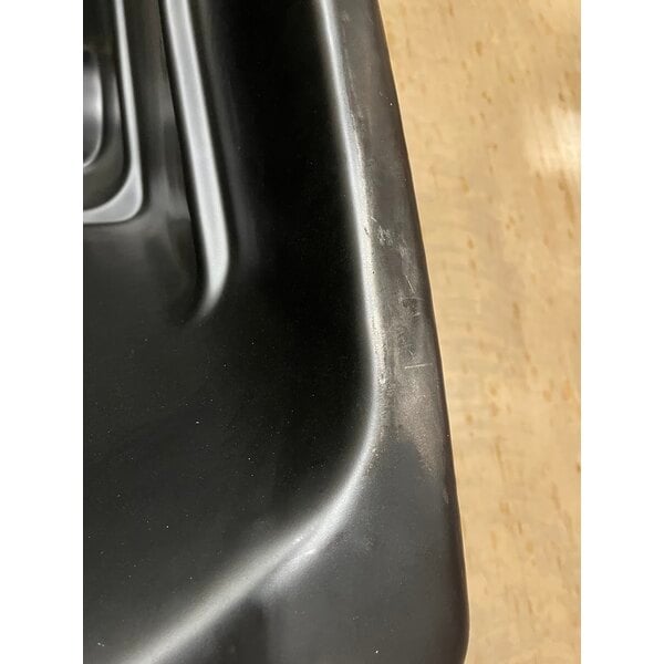 Scratch and Dent Lavex 1 Cubic Yard Black Standard-Duty Tilt Truck / Trash Cart (1250 lb. Capacity)