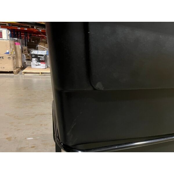 Scratch and Dent Lavex 1 Cubic Yard Black Standard-Duty Tilt Truck / Trash Cart (1250 lb. Capacity)