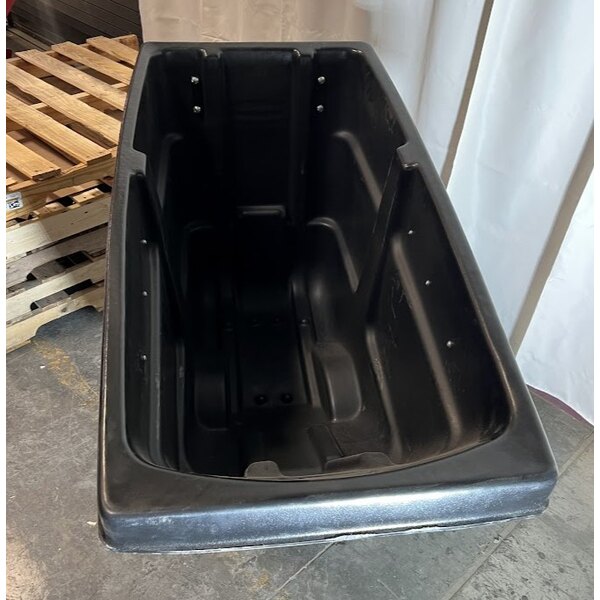 Scratch and Dent Rubbermaid® FG130600BLA BRUTE Black 0.5 Cubic Yard Tilt Truck / Trash Cart (1400 lb.)