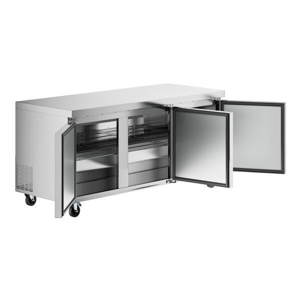 Scratch and Dent Avantco AU-72R 72" Undercounter Refrigerator