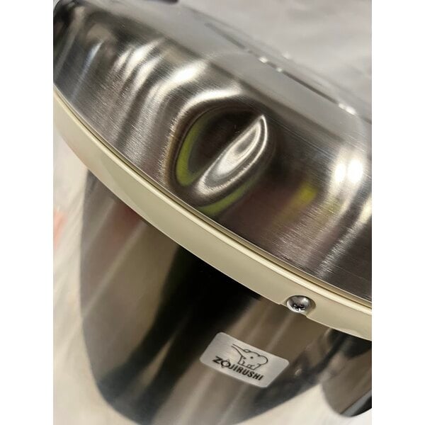 Scratch and Dent Zojirushi THA-803SA 88 Cup (Cooked) Stainless Steel Electric Rice Warmer with Removable Pot - 120V, 77W